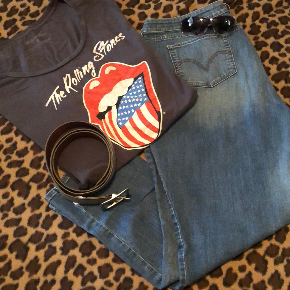 Levi’s Mid-rise skinny jeans